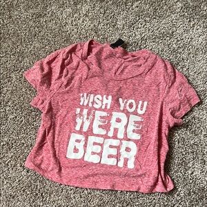 Women's Pink Graphic Tee